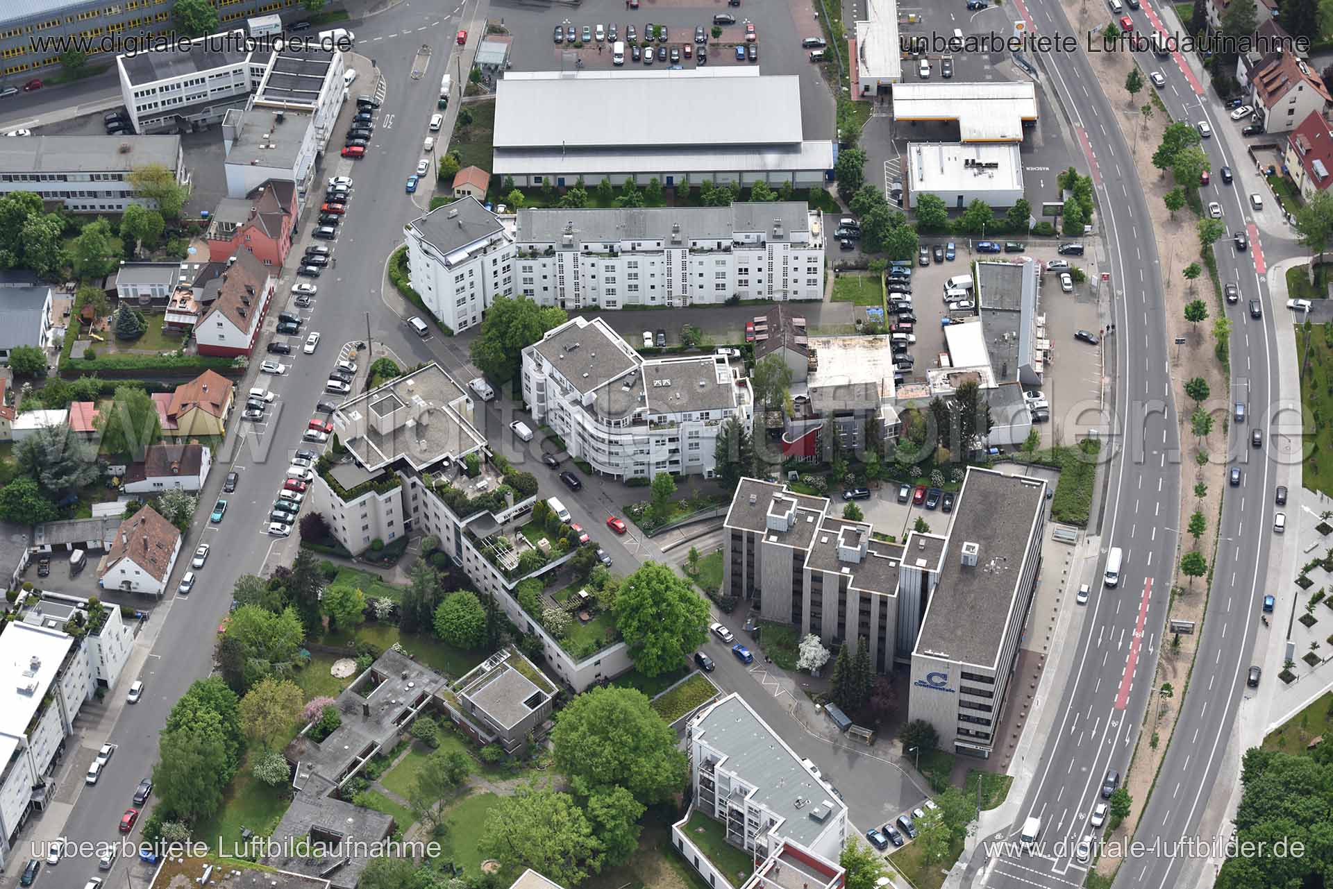 Luftaufnahme Bessemerstraße in Nürnberg | Mittelfranken, Bayern