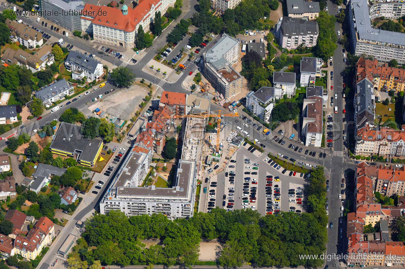 Luftaufnahme Bielingplatz in Nürnberg | Mittelfranken, Bayern