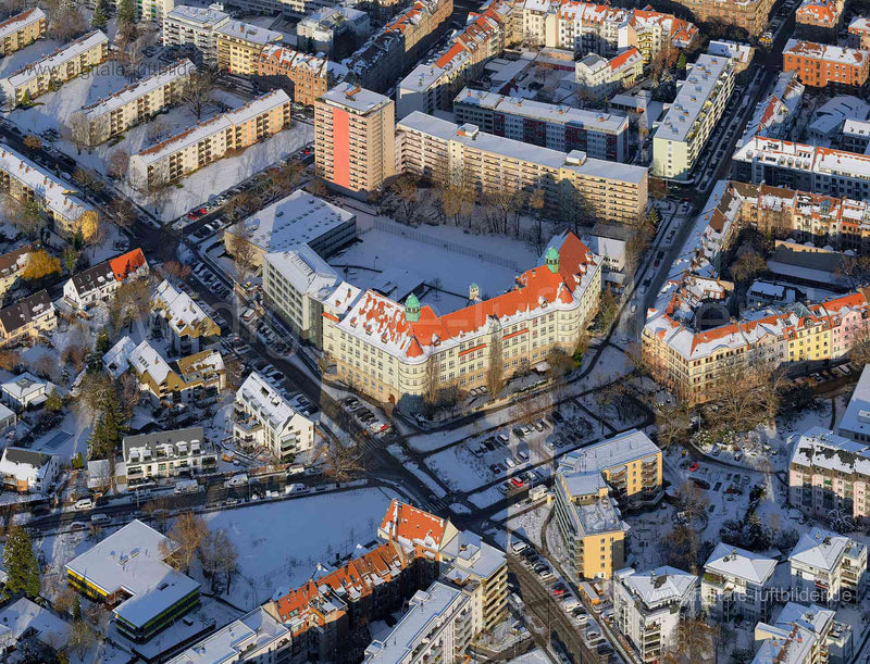 Luftaufnahme Bielingplatz in Nürnberg | Mittelfranken, Bayern