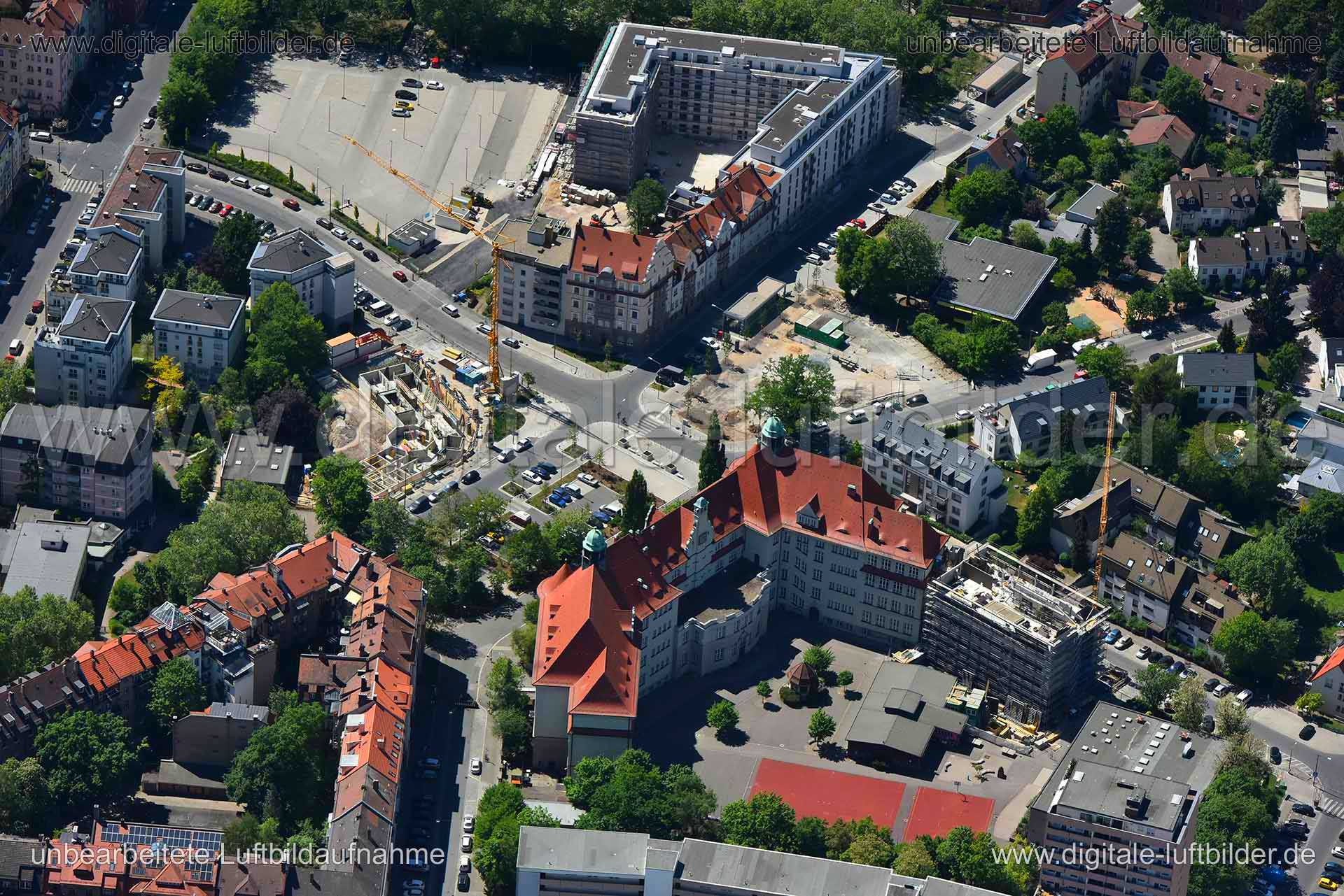 Luftaufnahme Bielingplatz in Nürnberg | Mittelfranken, Bayern