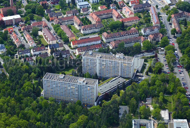 Luftaufnahme Bingstraße in Nürnberg | Mittelfranken, Bayern