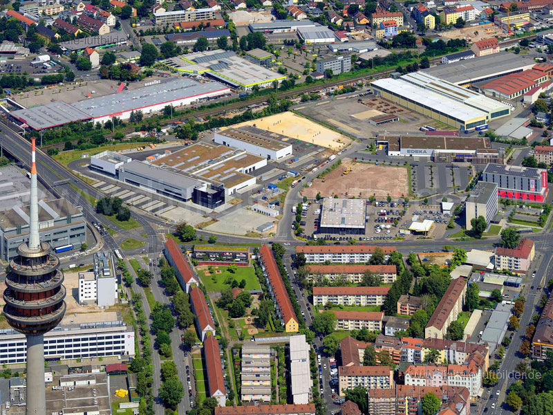 Luftaufnahme BMW Niederlassung in Nürnberg | Mittelfranken, Bayern