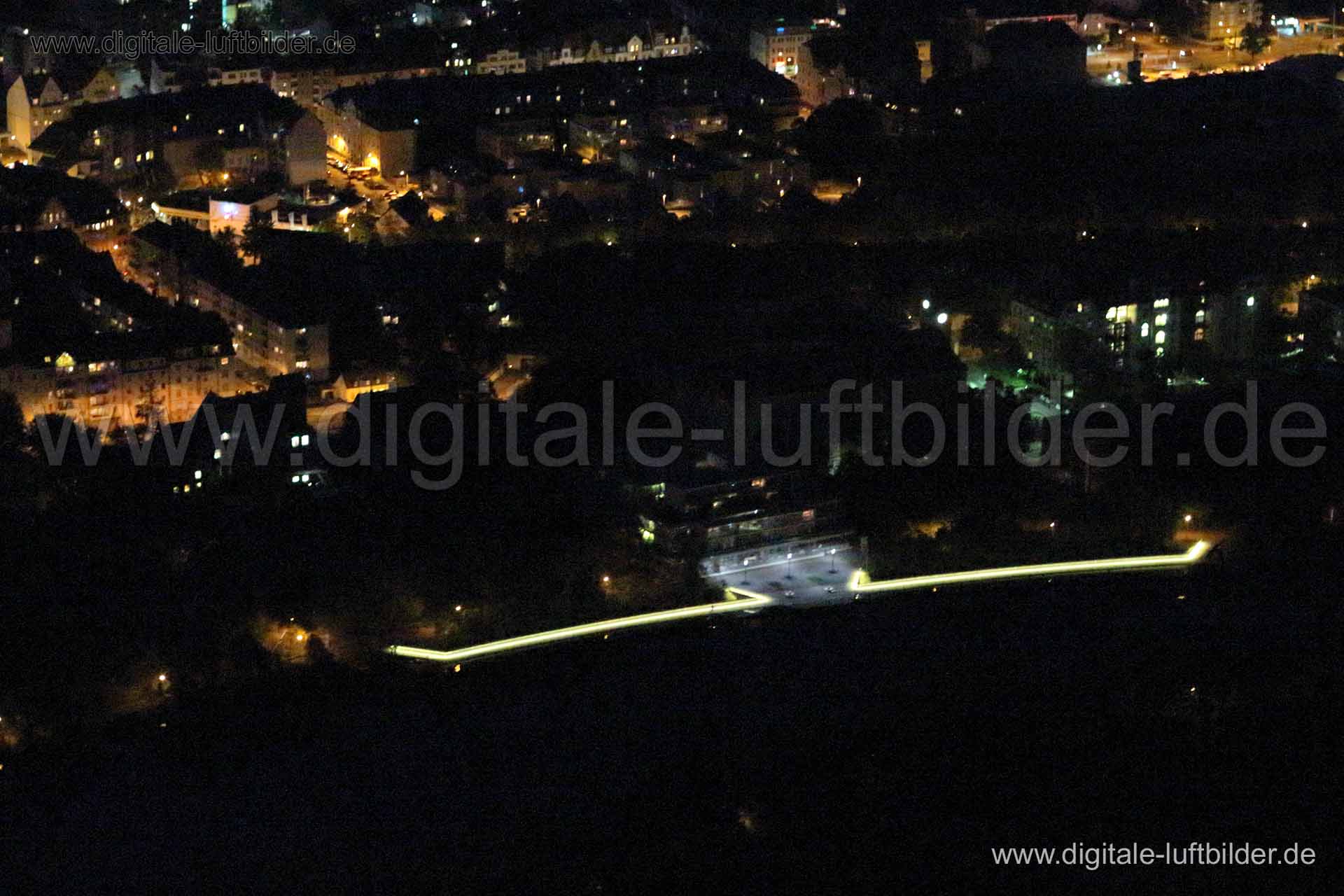 Luftaufnahme Boulevardsteg am Wöhrder See in Nürnberg | Mittelfranken, Bayern