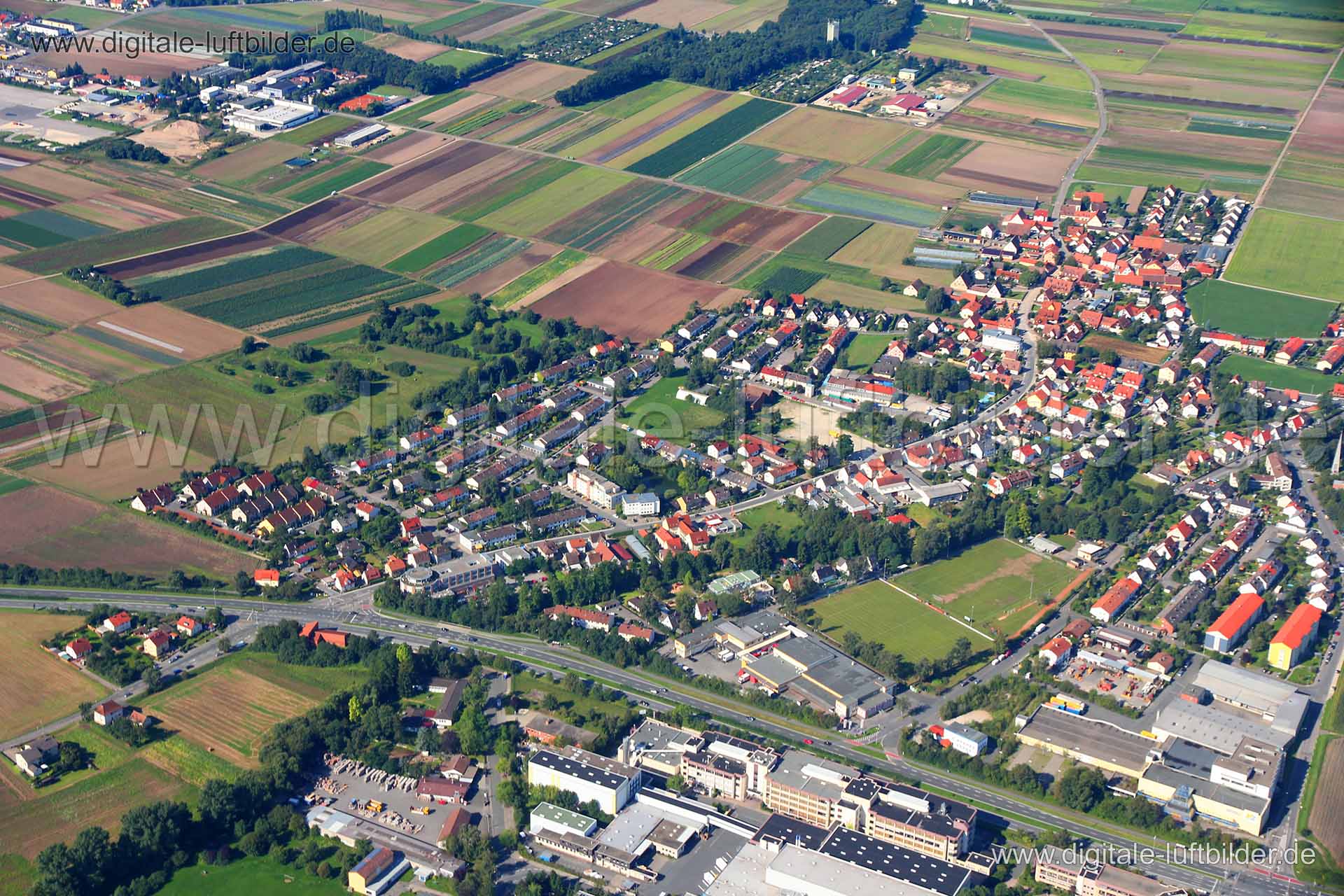 Luftaufnahme Boxdorf in Nürnberg | Mittelfranken, Bayern