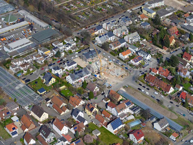 Luftaufnahme Brailllestraße in Nürnberg | Mittelfranken, Bayern
