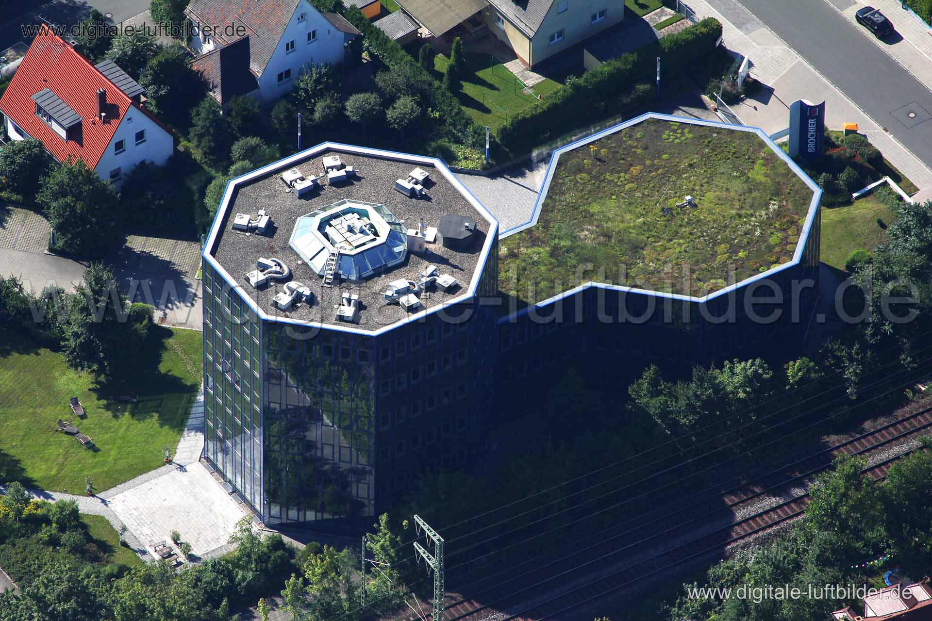 Luftaufnahme Brochier in Nürnberg | Mittelfranken, Bayern