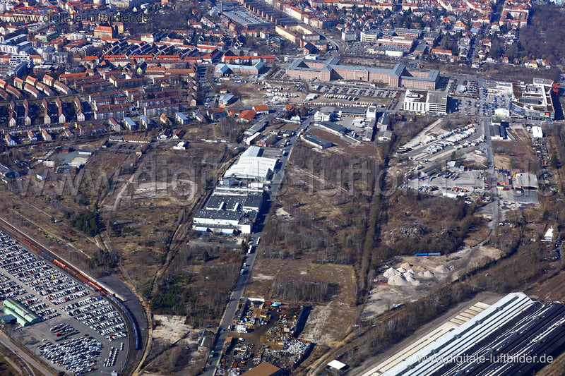 Luftaufnahme Brunecker Straße in Nürnberg | Mittelfranken, Bayern