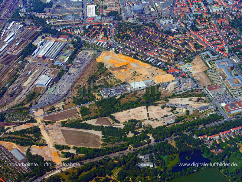 Luftaufnahme Brunecker Straße in Nürnberg | Mittelfranken, Bayern
