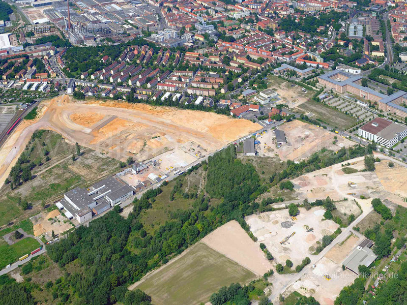 Luftaufnahme Brunecker Straße in Nürnberg | Mittelfranken, Bayern