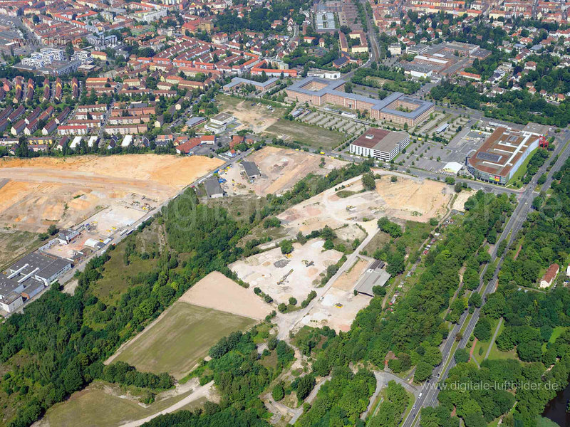 Luftaufnahme Brunecker Straße in Nürnberg | Mittelfranken, Bayern
