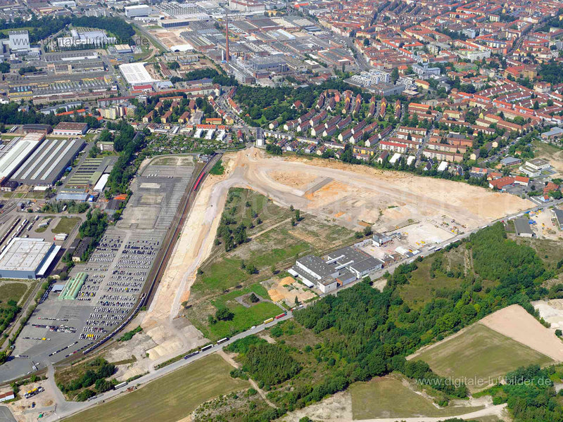 Luftaufnahme Brunecker Straße in Nürnberg | Mittelfranken, Bayern