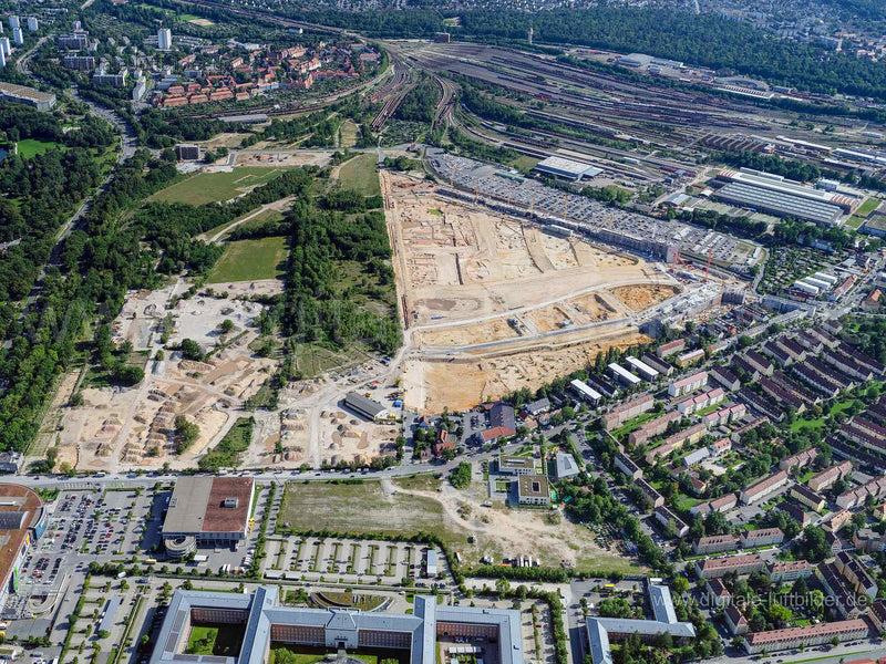Luftaufnahme Brunecker Straße in Nürnberg | Mittelfranken, Bayern