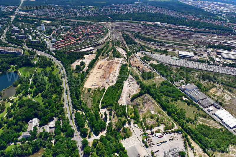 Luftaufnahme Brunecker Straße in Nürnberg | Mittelfranken, Bayern