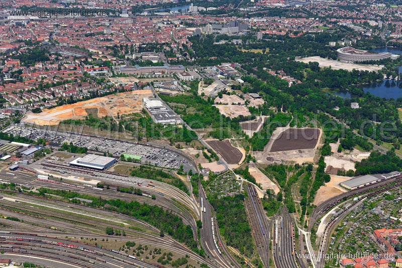 Luftaufnahme Brunecker Straße in Nürnberg | Mittelfranken, Bayern