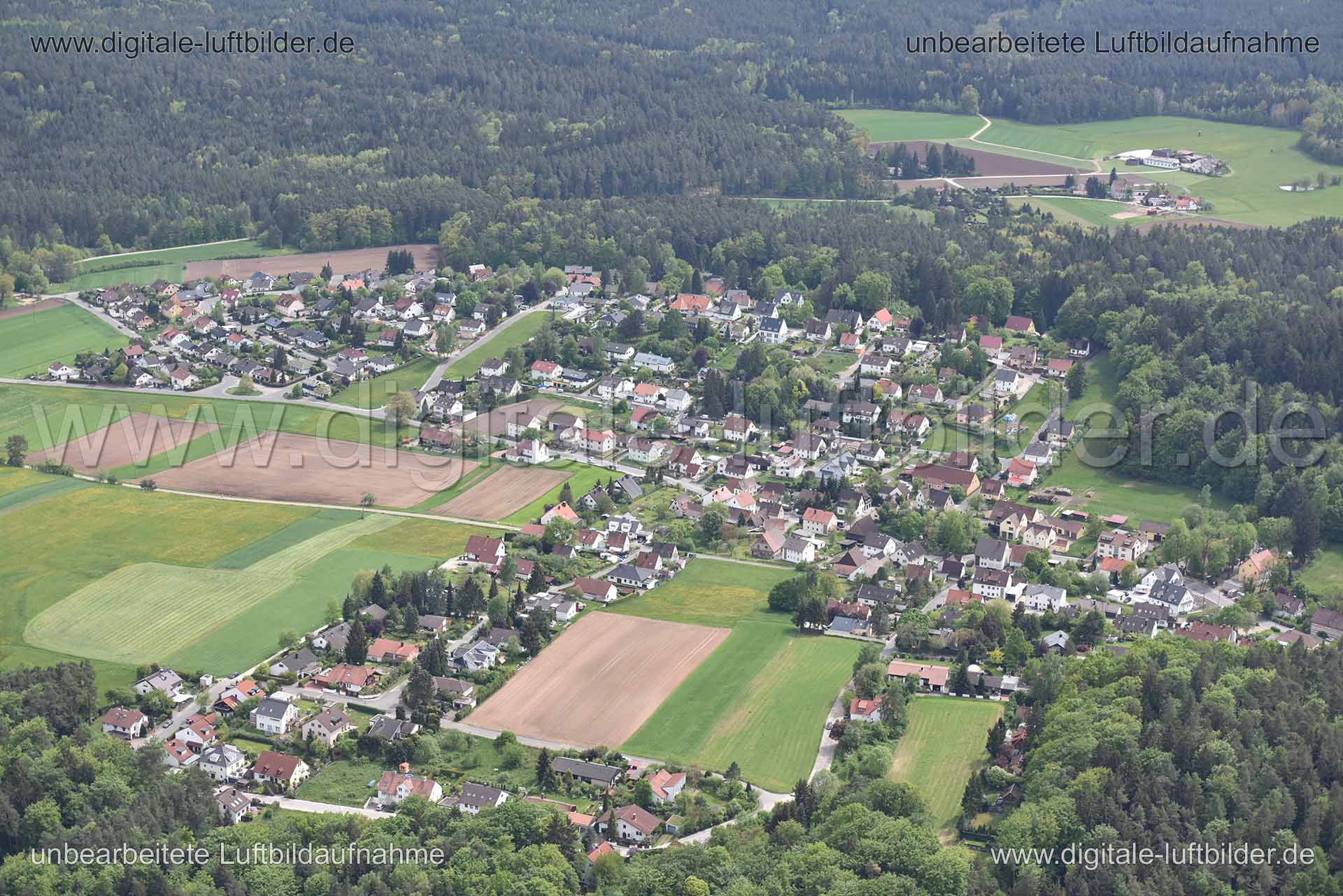 Luftaufnahme Brunn in Nürnberg | Mittelfranken, Bayern