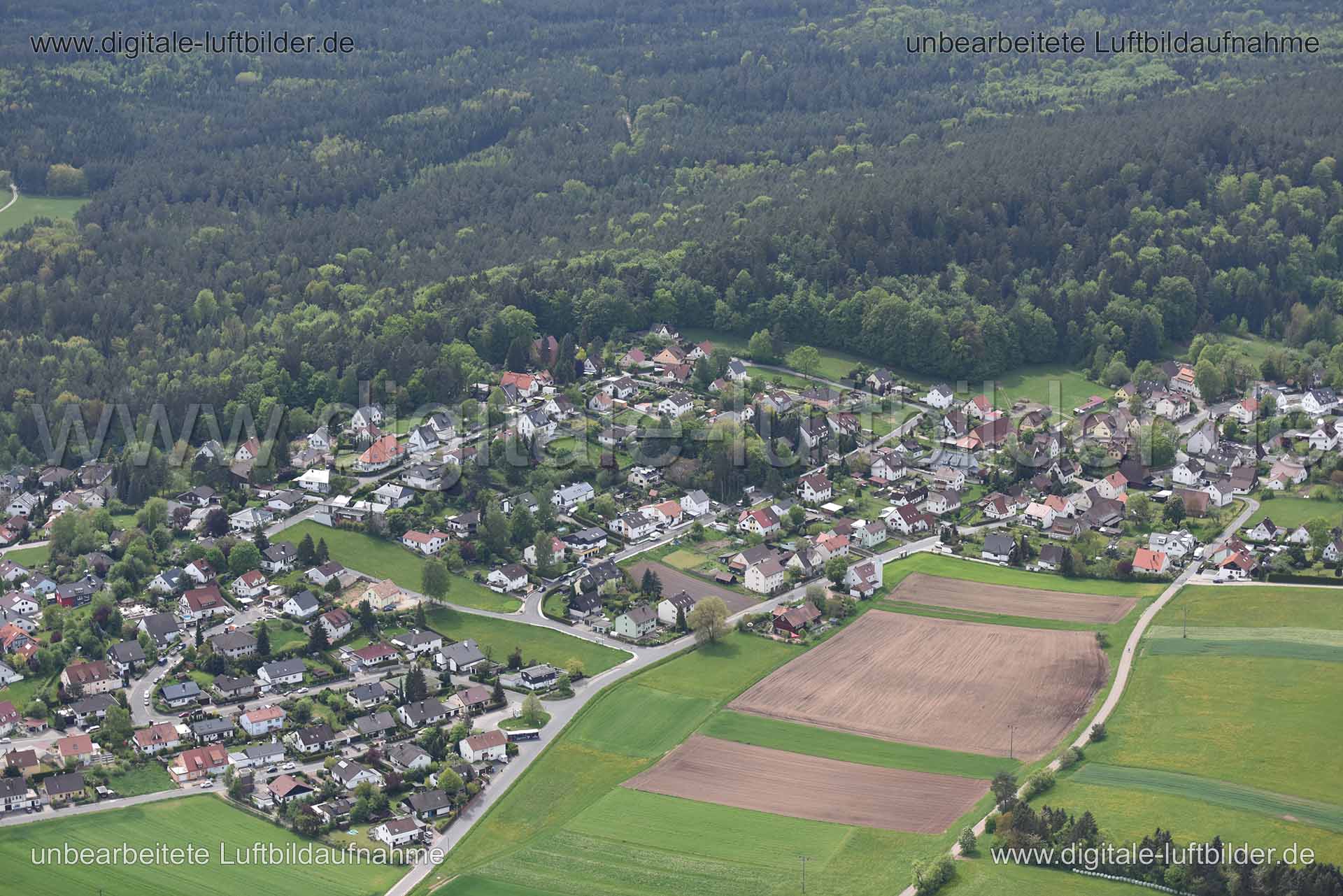 Luftaufnahme Brunn in Nürnberg | Mittelfranken, Bayern