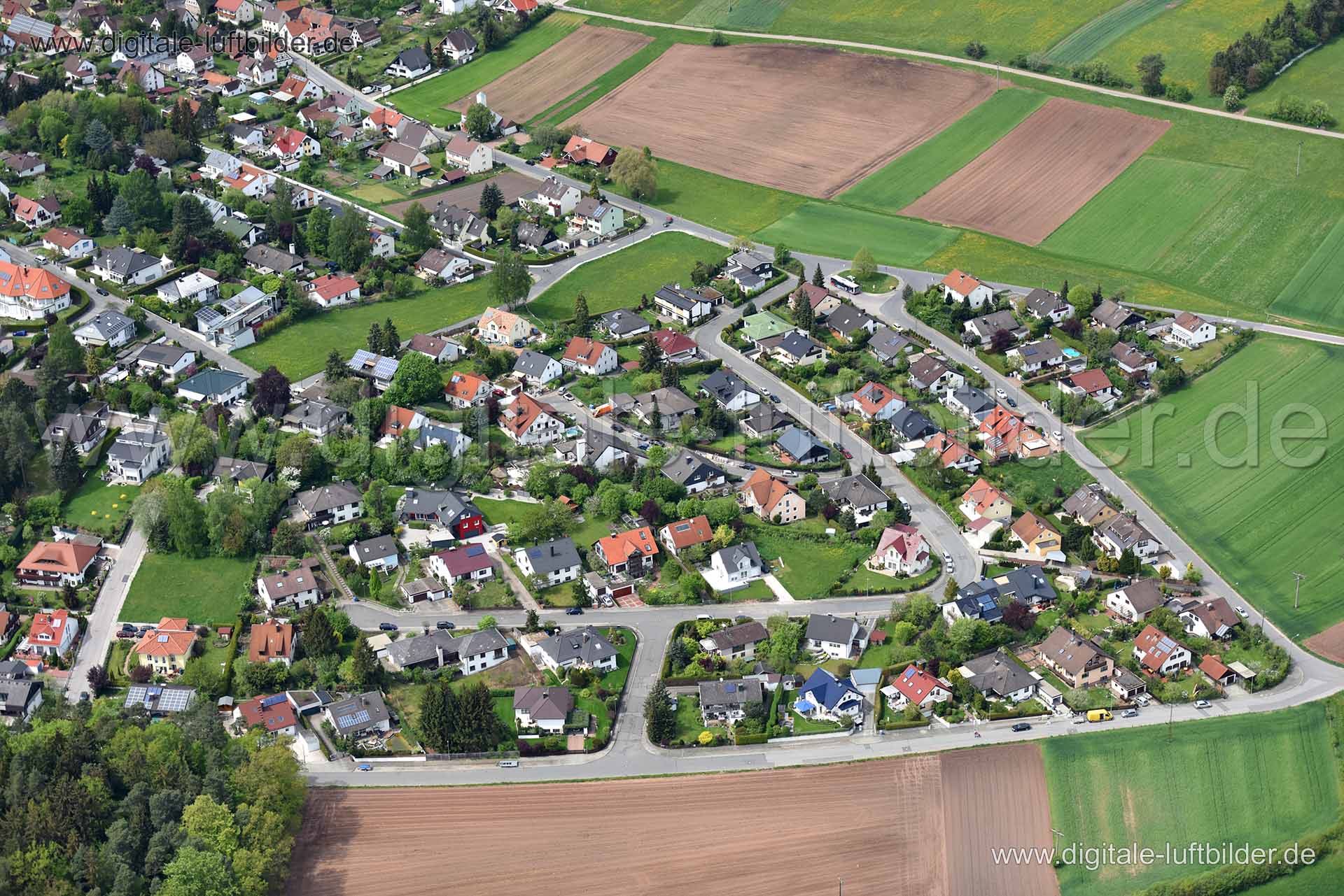Luftaufnahme Brunn in Nürnberg | Mittelfranken, Bayern