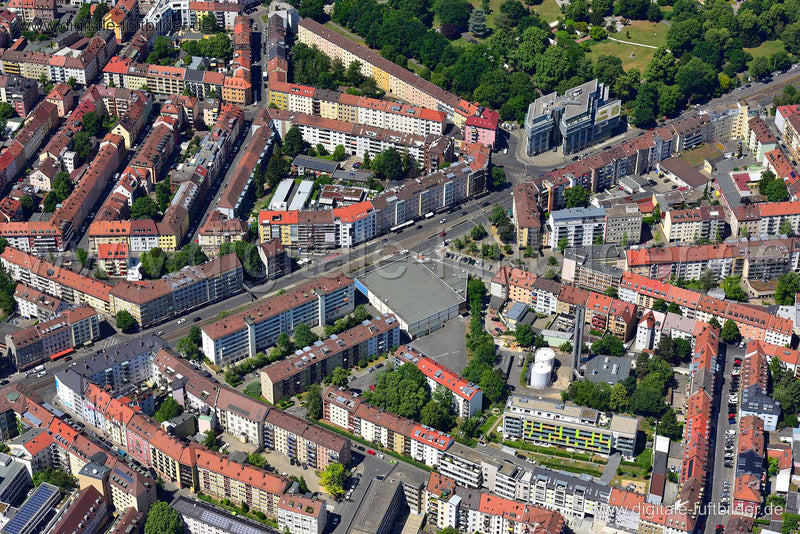 Luftaufnahme Brunswick in Nürnberg | Mittelfranken, Bayern