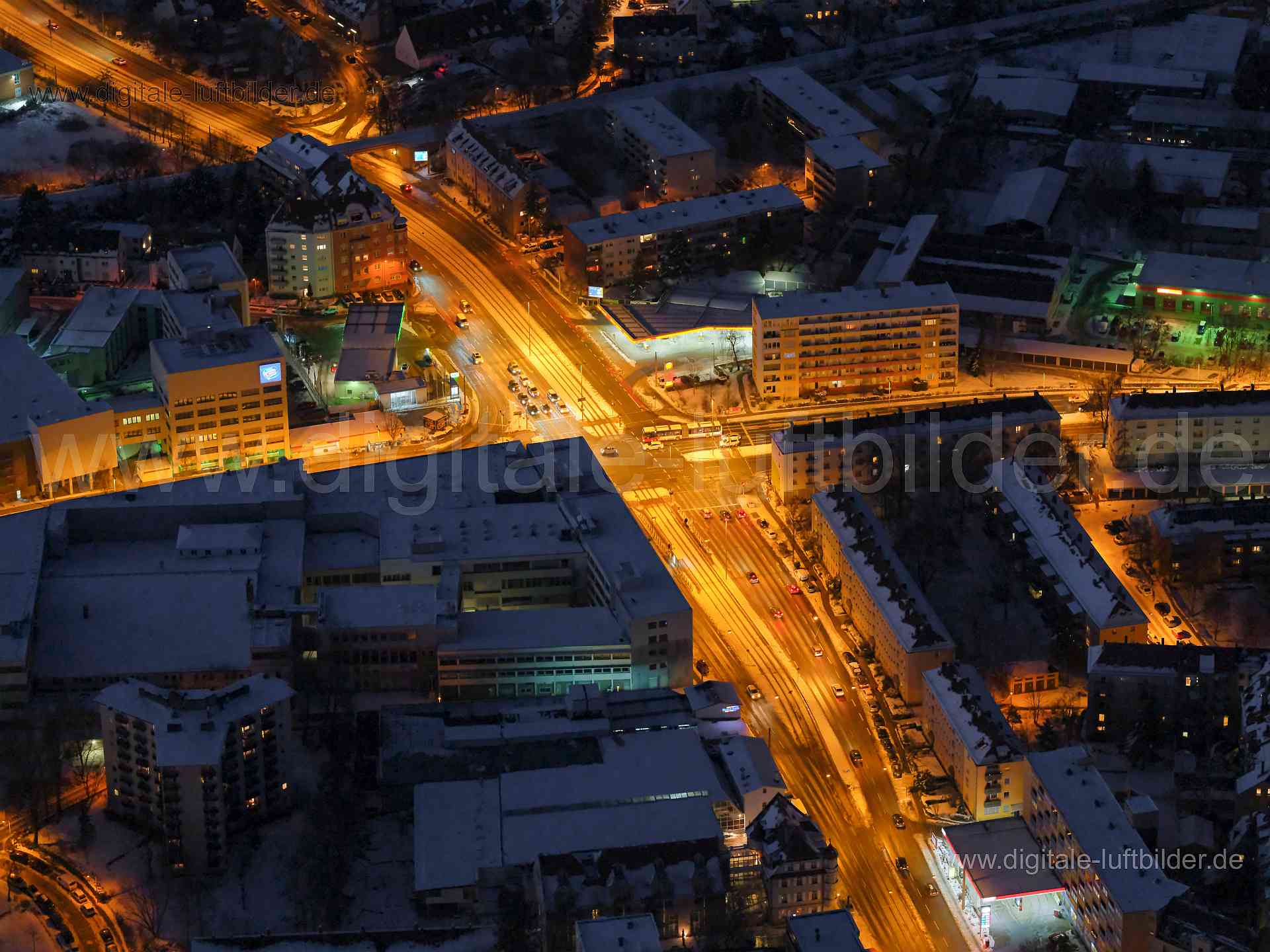 Luftaufnahme Bucher Straße in Nürnberg | Mittelfranken, Bayern