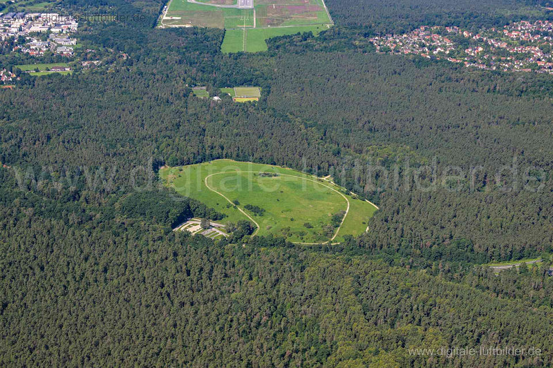 Luftaufnahme Buck am Albrecht-Dürer-Airport in Nürnberg | Mittelfranken, Bayern