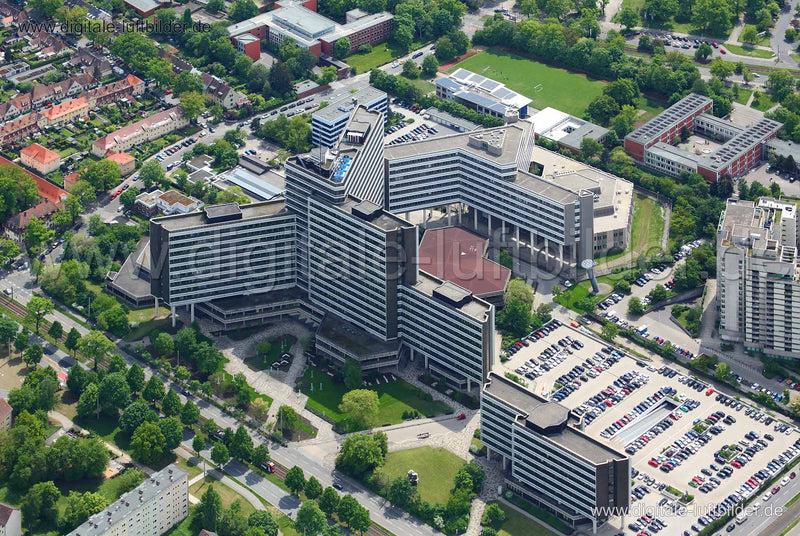 Luftaufnahme Bundesagentur für Arbeit in Nürnberg | Mittelfranken, Bayern