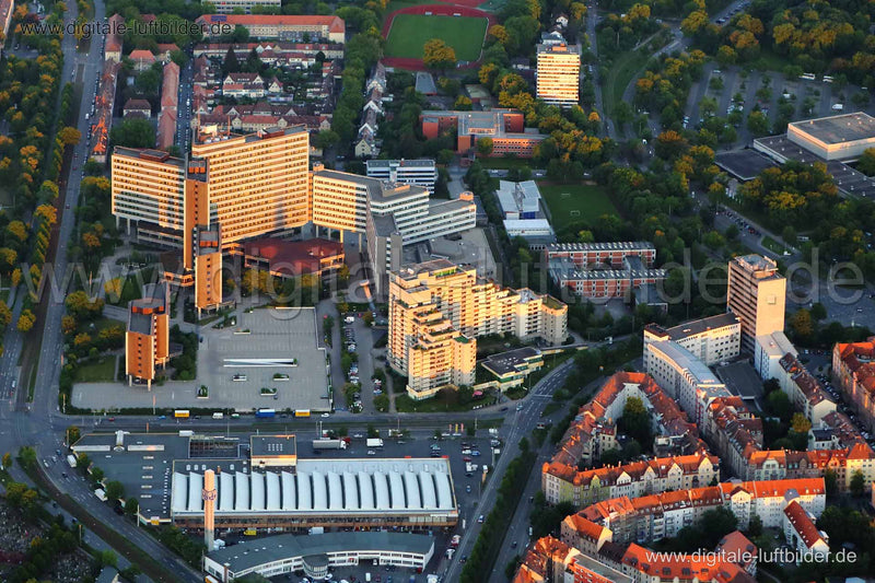 Luftaufnahme Bundesagentur für Arbeit in Nürnberg | Mittelfranken, Bayern