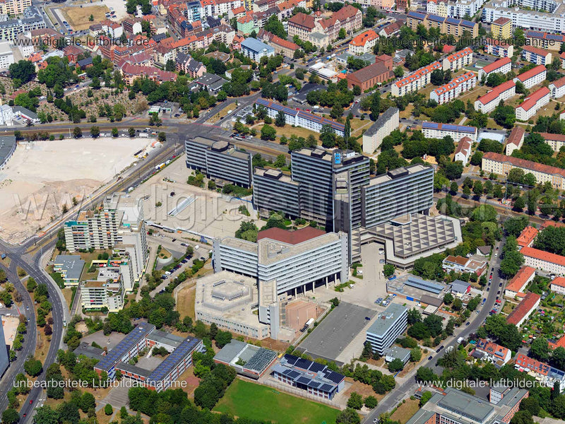 Luftaufnahme Bundesagentur für Arbeit in Nürnberg | Mittelfranken, Bayern