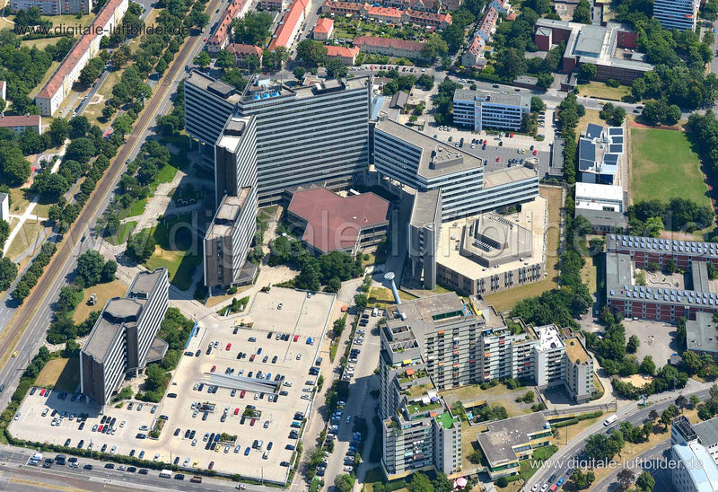 Luftaufnahme Bundesagentur für Arbeit in Nürnberg | Mittelfranken, Bayern