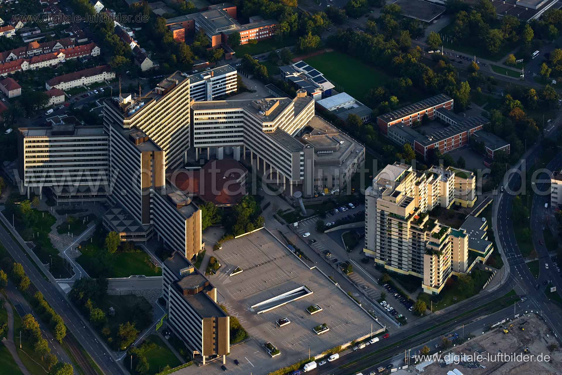 Luftaufnahme Bundesagentur für Arbeit in Nürnberg | Mittelfranken, Bayern