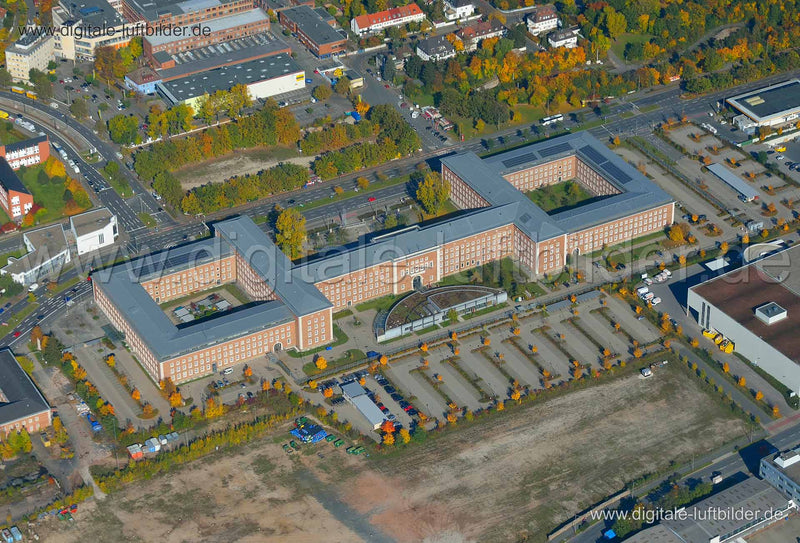 Luftaufnahme Bundesamt für Migration und Flüchtlinge in Nürnberg | Mittelfranken, Bayern