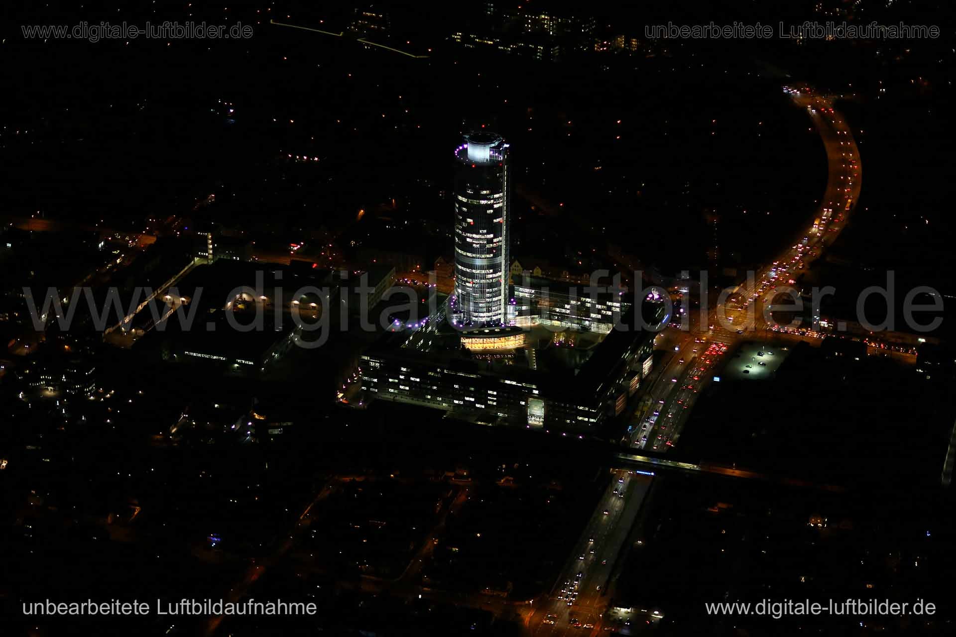 Luftaufnahme Business Tower in Nürnberg | Mittelfranken, Bayern