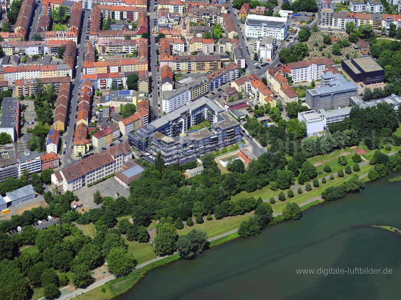 Luftaufnahme Businesspark am Wöhrder See B² in Nürnberg | Mittelfranken, Bayern