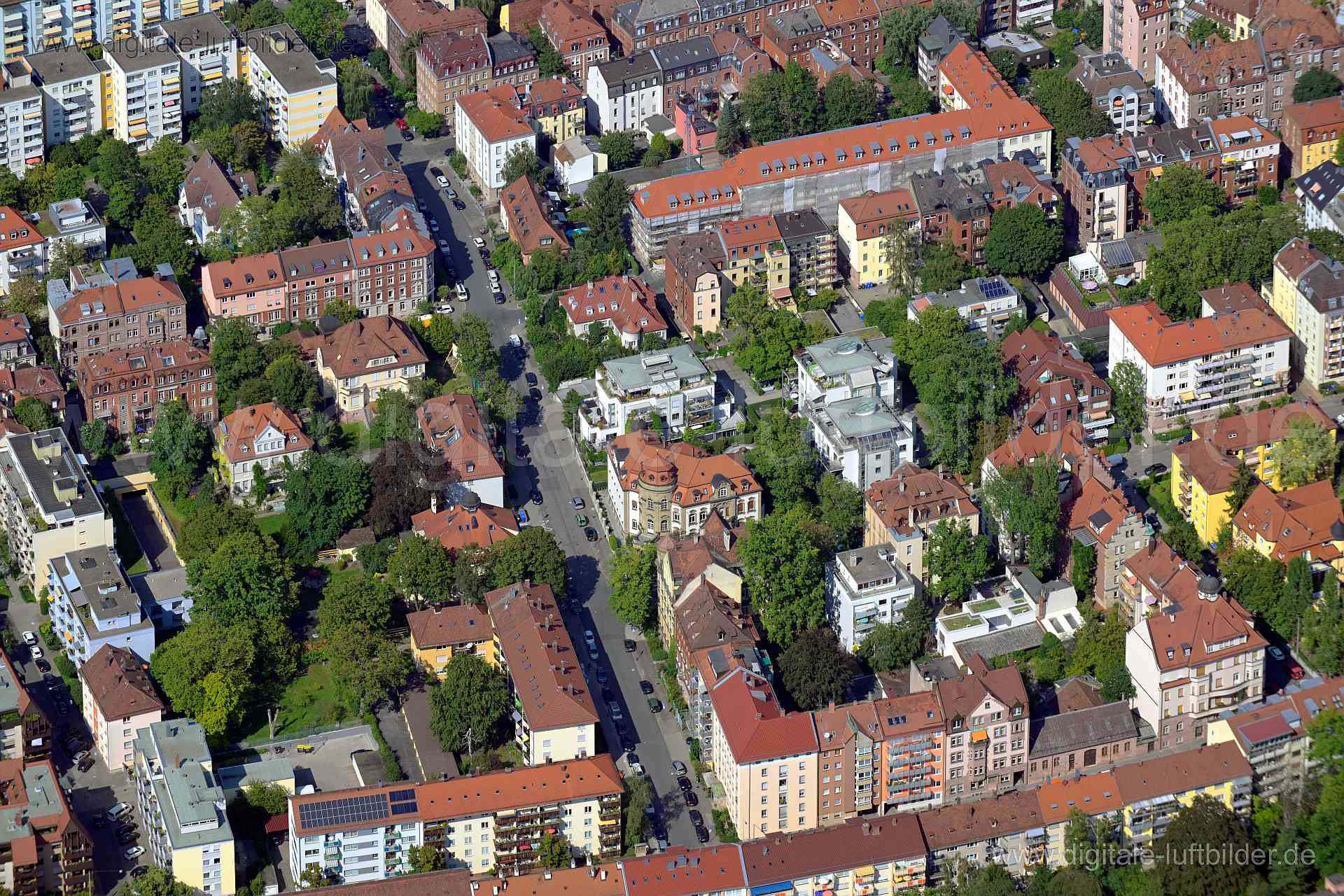 Luftaufnahme Campestraße in Nürnberg | Mittelfranken, Bayern