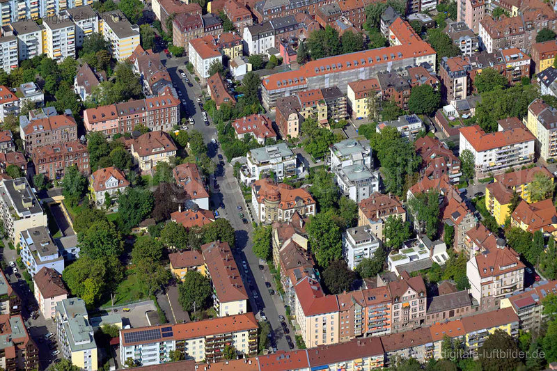 Luftaufnahme Campestraße in Nürnberg | Mittelfranken, Bayern