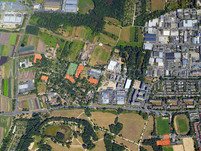 Luftaufnahme Campus Marienberg in Nürnberg | Mittelfranken, Bayern