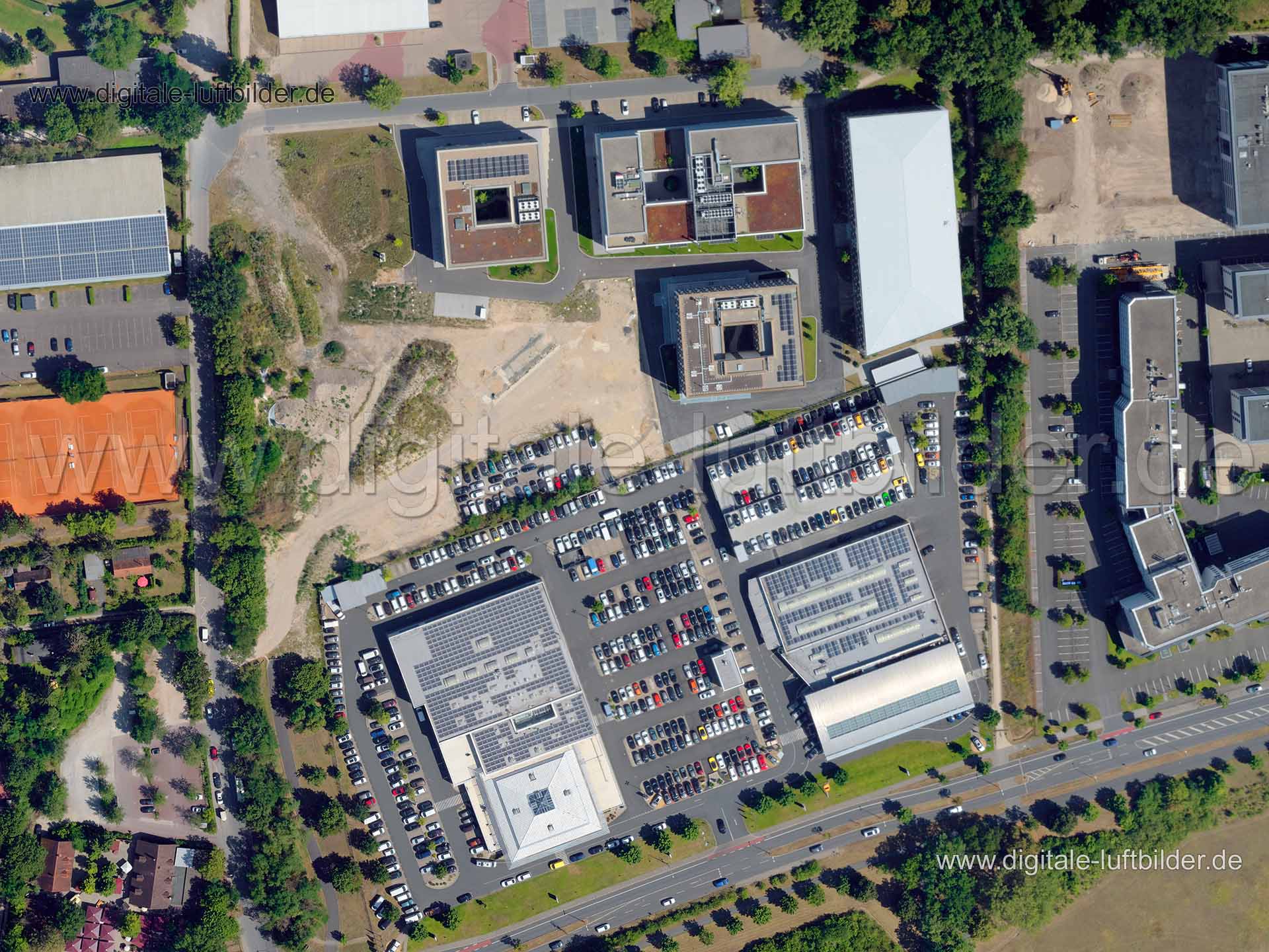 Luftaufnahme Campus Marienberg in Nürnberg | Mittelfranken, Bayern