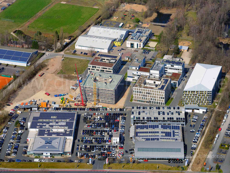 Luftaufnahme Campus Marienberg in Nürnberg | Mittelfranken, Bayern