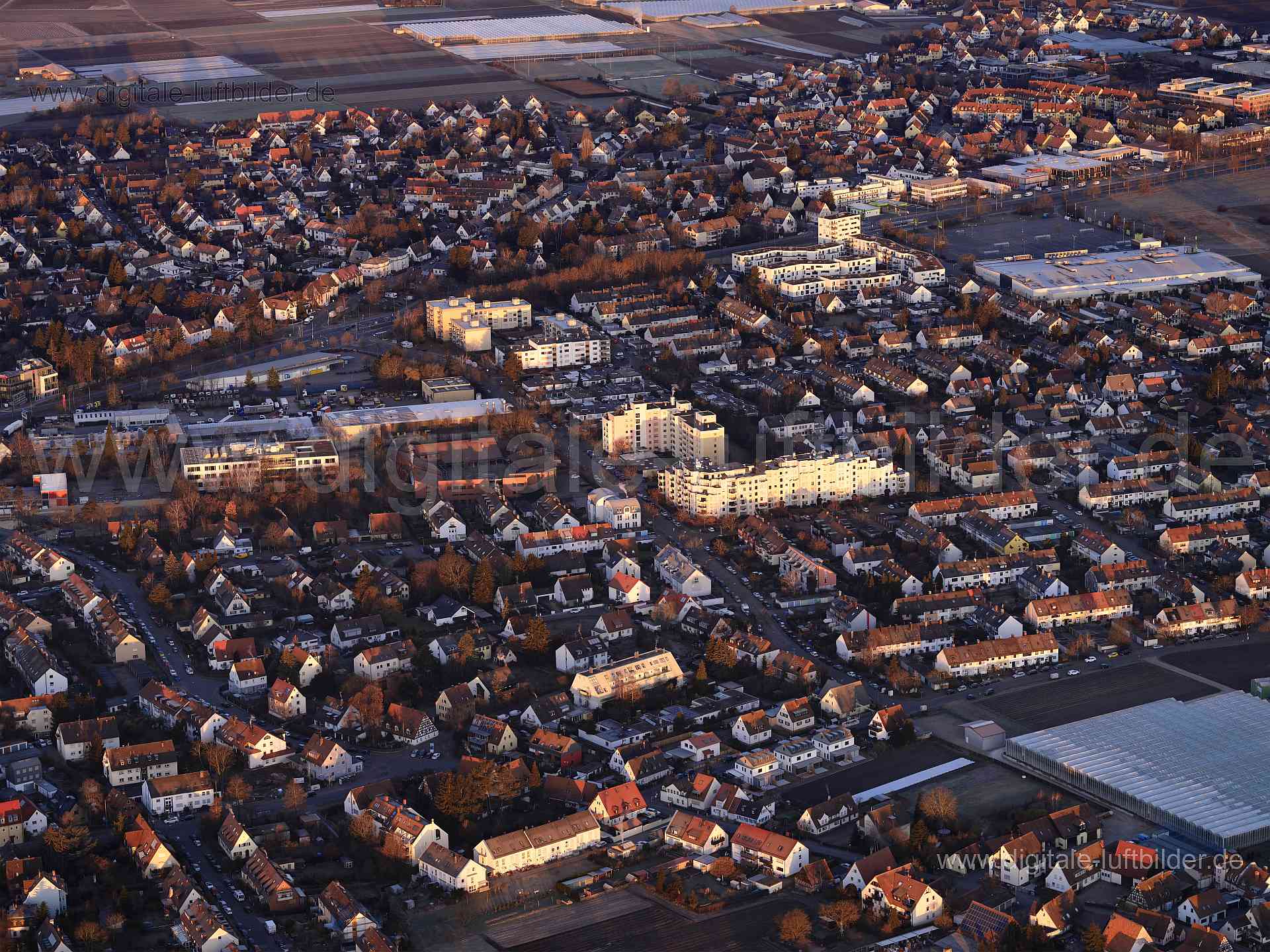 Luftaufnahme Cuxhavener Straße in Nürnberg | Mittelfranken, Bayern