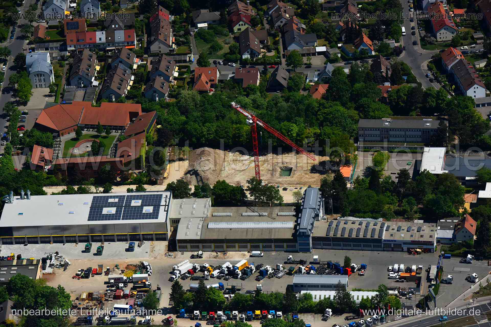 Luftaufnahme Cuxhavener Straße in Nürnberg | Mittelfranken, Bayern