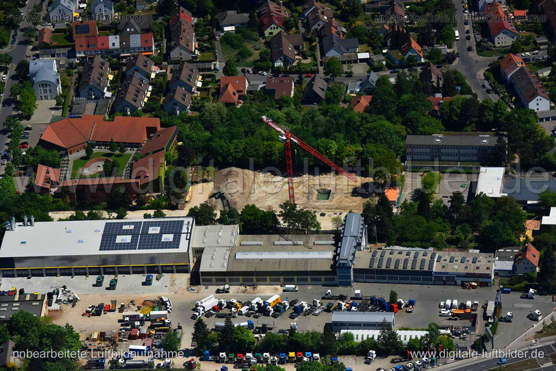 Luftaufnahme Cuxhavener Straße in Nürnberg | Mittelfranken, Bayern
