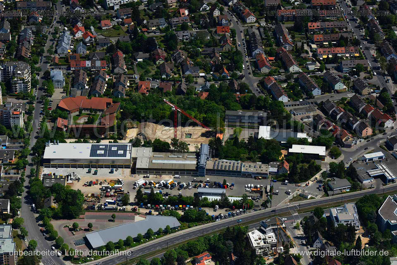 Luftaufnahme Cuxhavener Straße in Nürnberg | Mittelfranken, Bayern