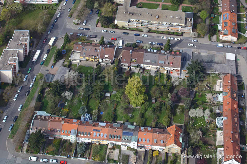 Luftaufnahme Danziger Straße in Nürnberg | Mittelfranken, Bayern