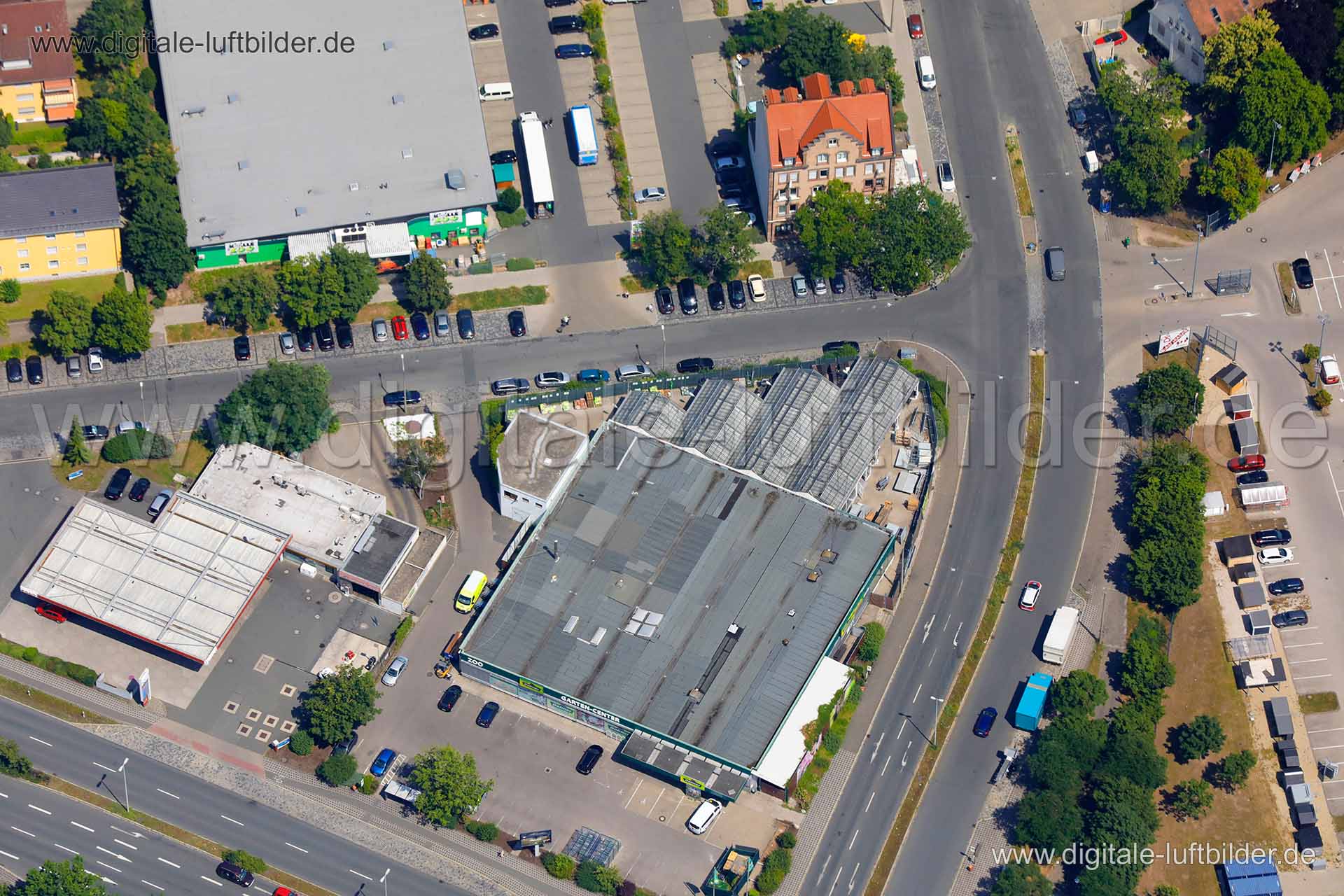 Luftaufnahme Dehner in Nürnberg | Mittelfranken, Bayern