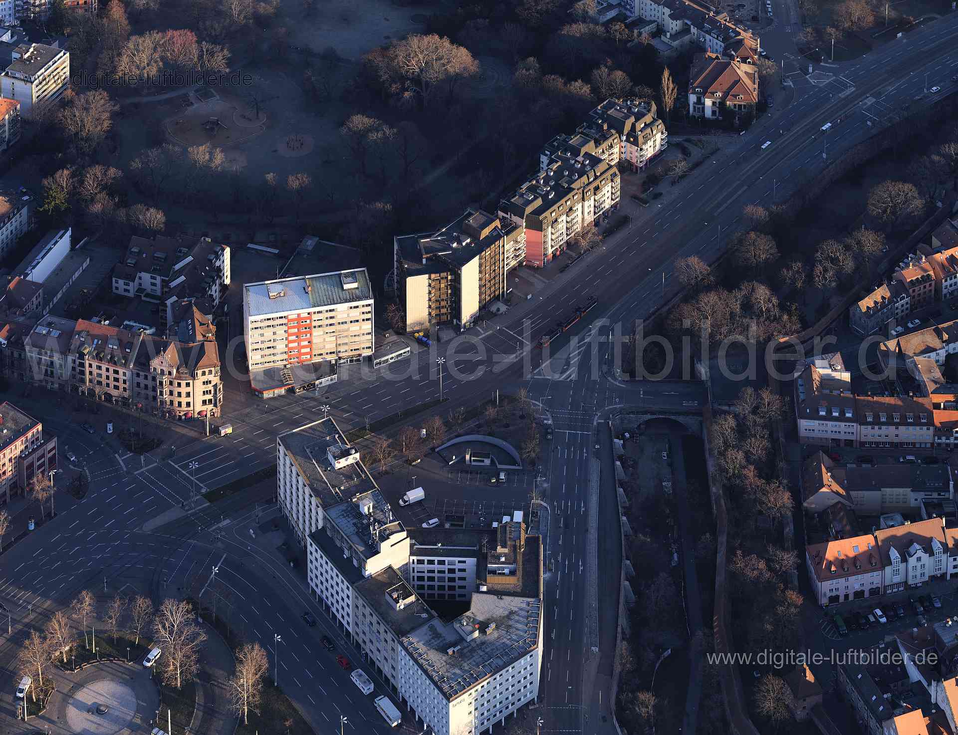 Luftaufnahme Dennerstraße in Nürnberg | Mittelfranken, Bayern