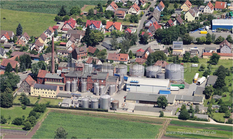 Luftaufnahme Deutsche Hefewerke DHW in Nürnberg | Mittelfranken, Bayern