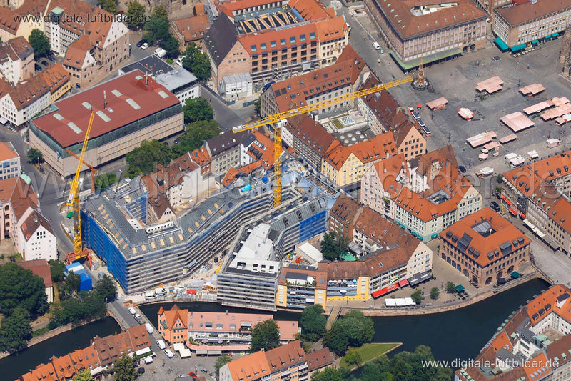 Luftaufnahme Deutsches Museum in Nürnberg | Mittelfranken, Bayern