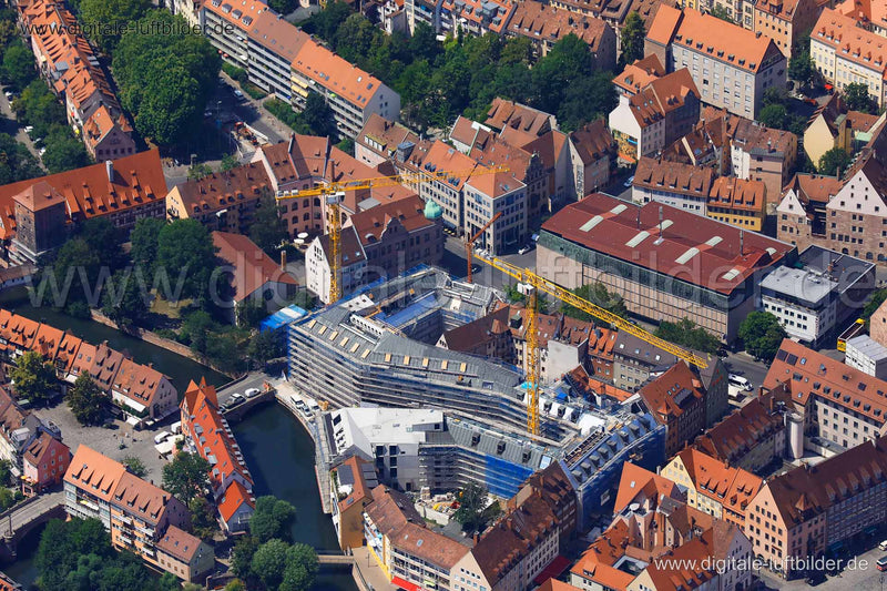 Luftaufnahme Deutsches Museum in Nürnberg | Mittelfranken, Bayern