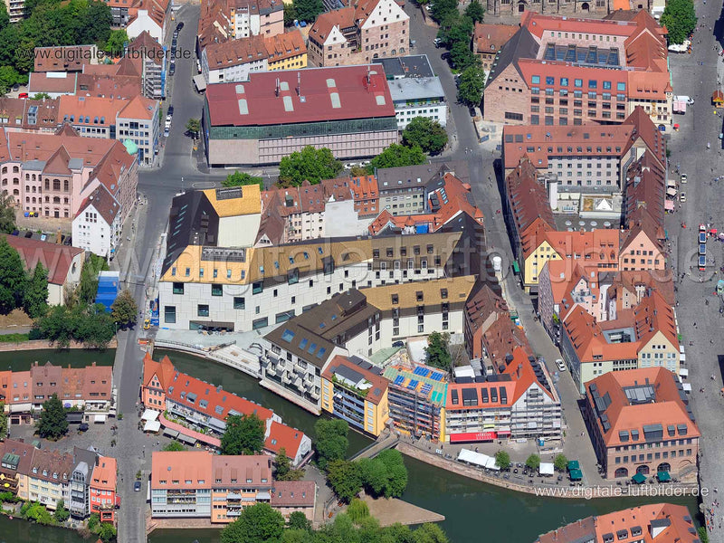Luftaufnahme Deutsches Museum in Nürnberg | Mittelfranken, Bayern