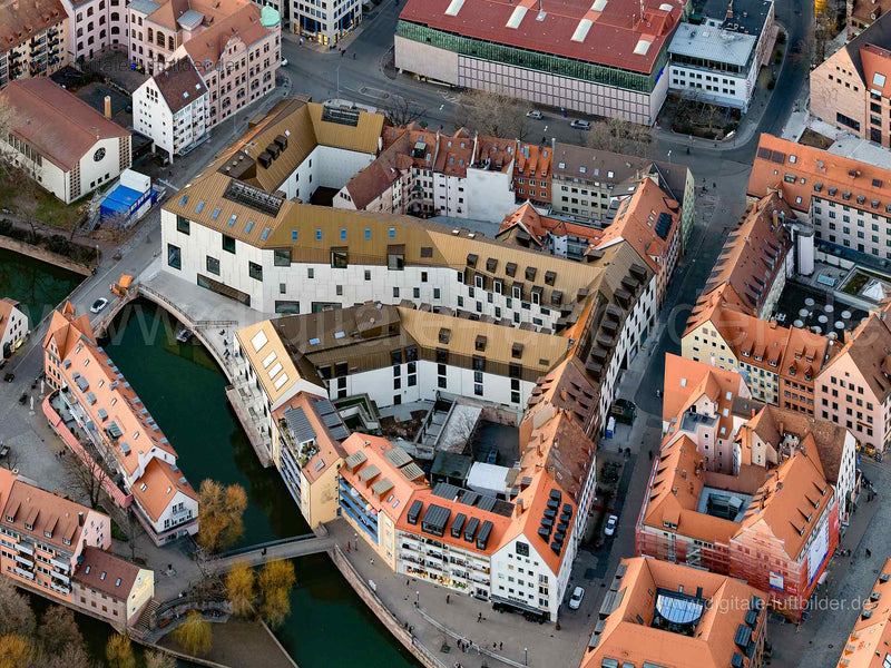 Luftaufnahme Deutsches Museum in Nürnberg | Mittelfranken, Bayern