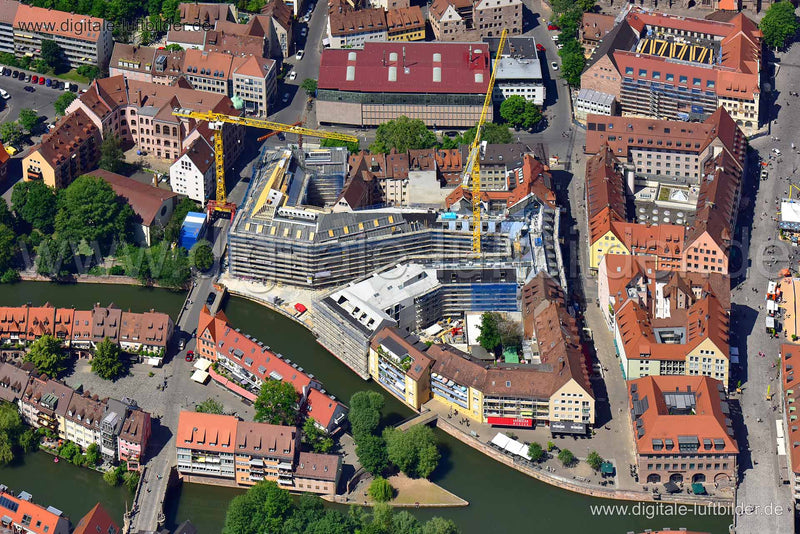 Luftaufnahme Deutsches Museum in Nürnberg | Mittelfranken, Bayern